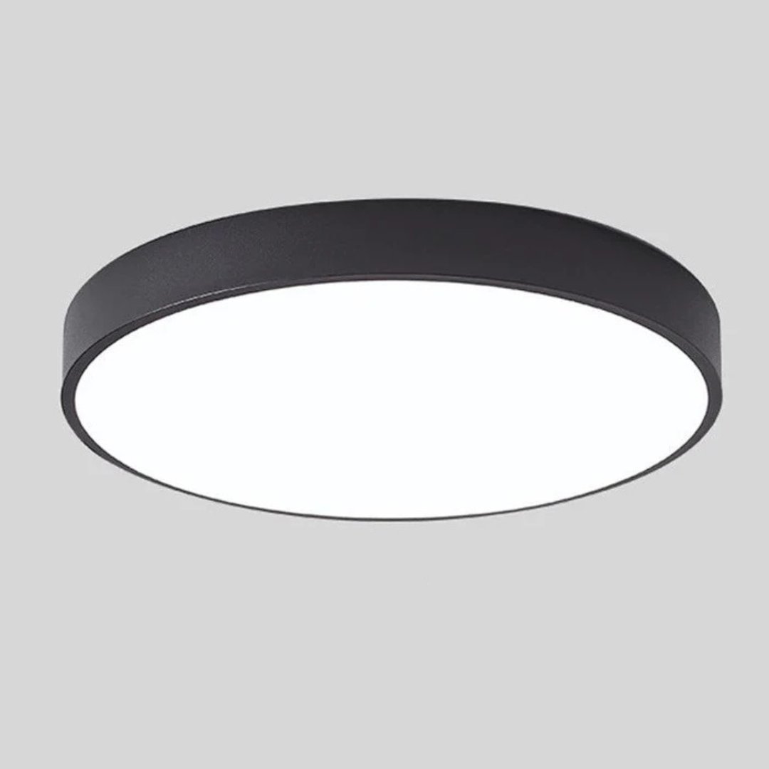 LED Ceiling Lamp with Scandinavian Design in Wood & Acrylic