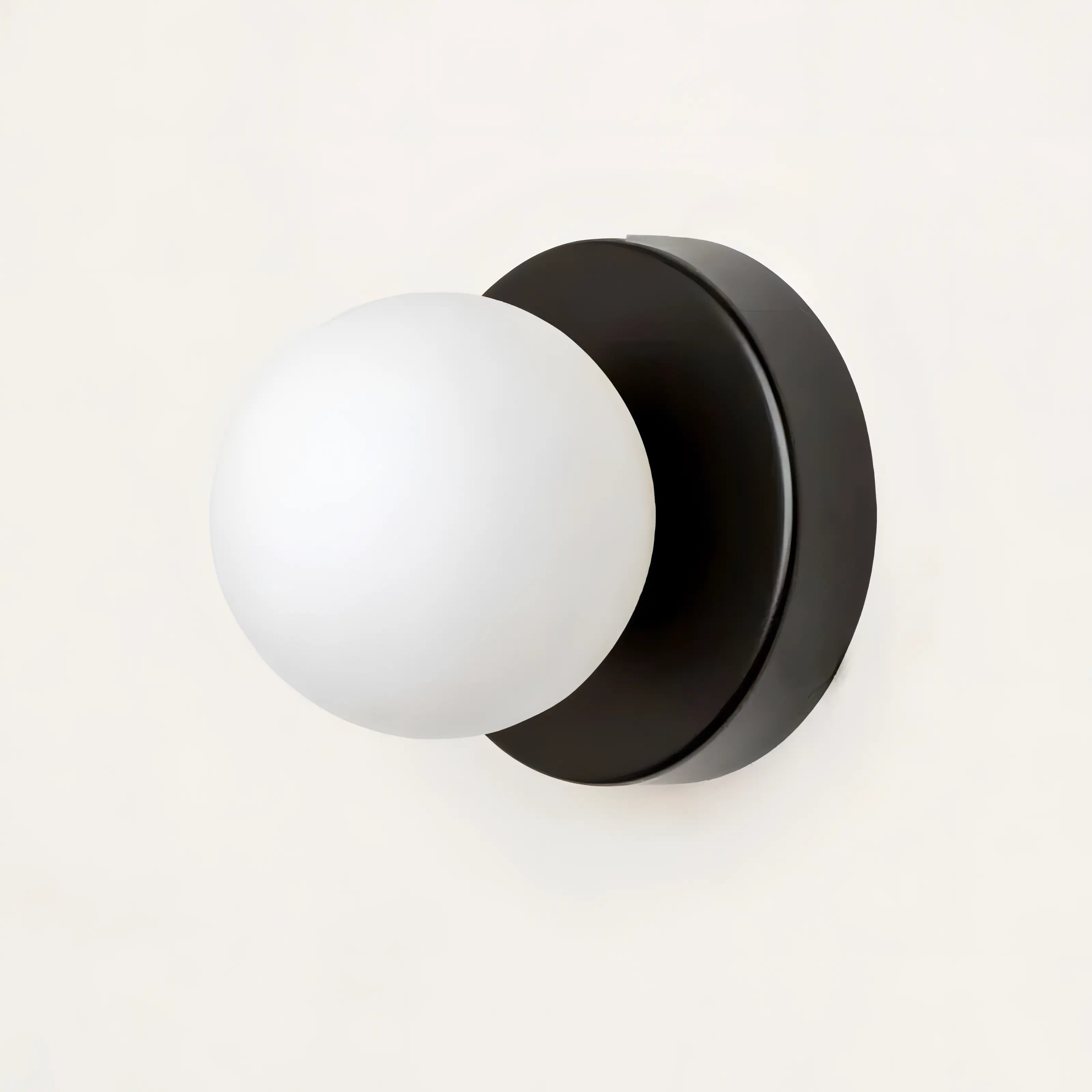 Minimalist Scandinavian Wall Lamp with Glass Shade