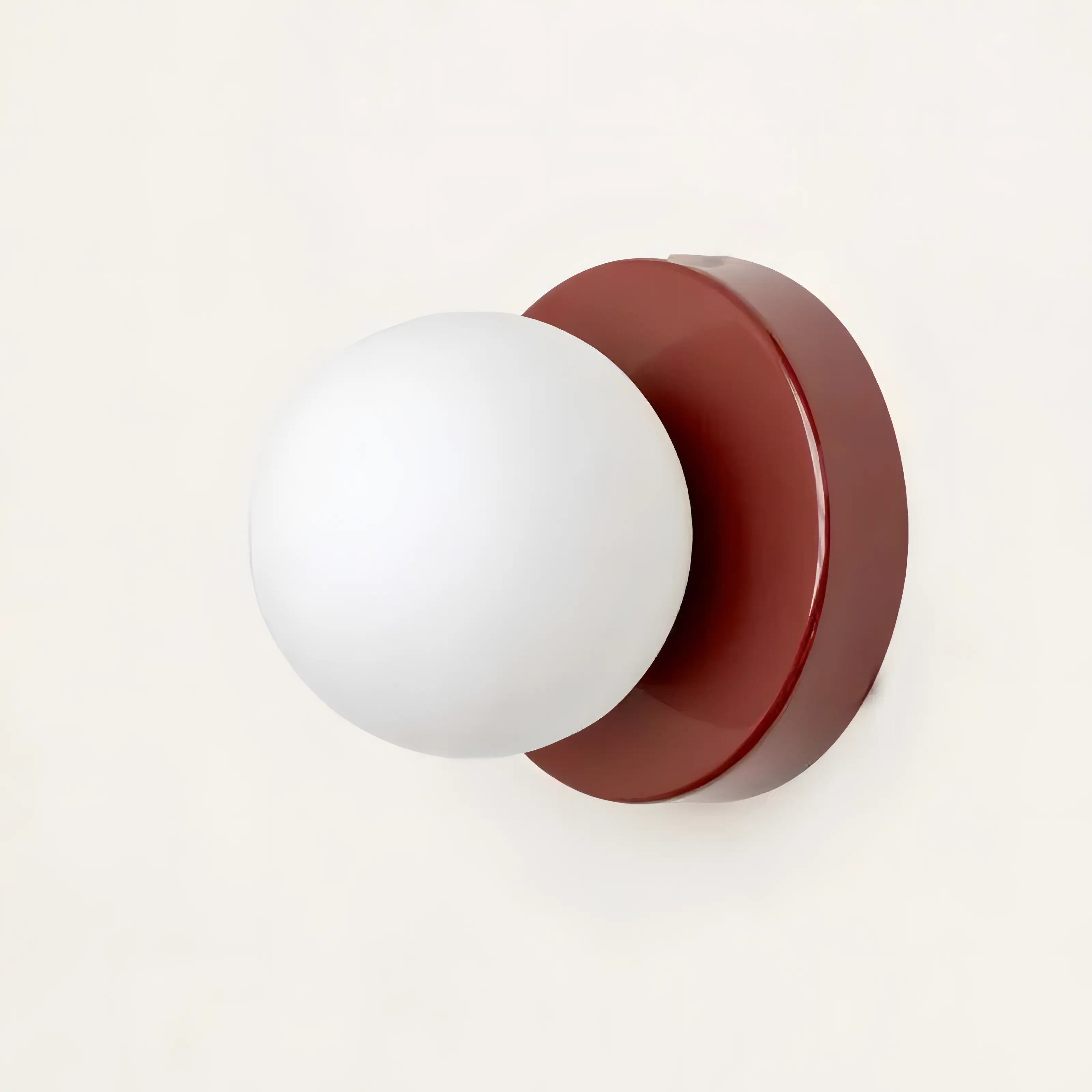 Minimalist Scandinavian Wall Lamp with Glass Shade